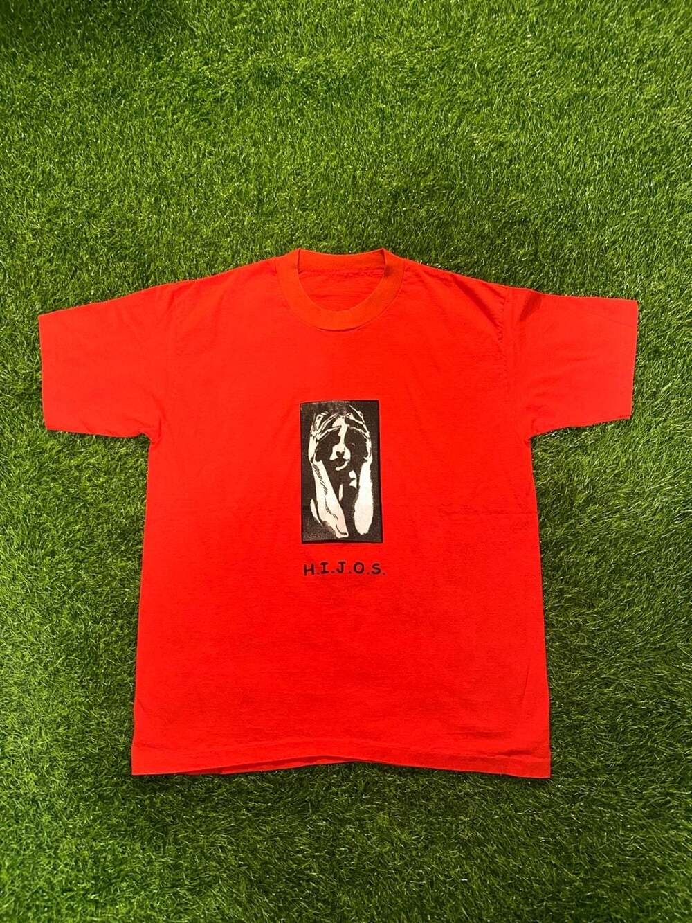 Vintage H.I.J.O.S. Guatemala Disappeared Persons Activism Red T-Shirt